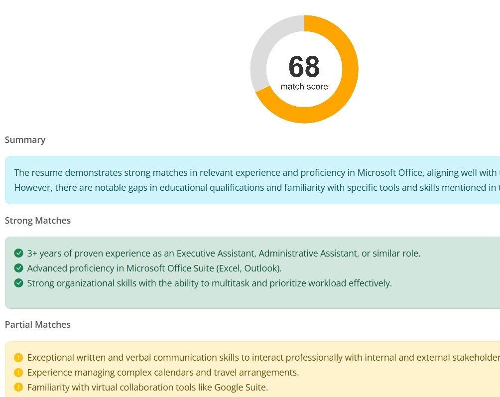 screenshot of Resume Optimizer Pro